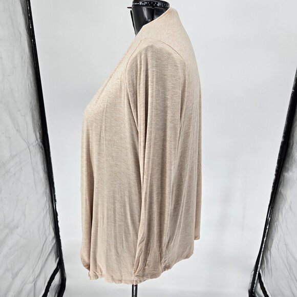 6125-15 Torrid Drape Cardigan long sleeve Super Soft Knit SIZE 1 12/14 Large - Picture 2 of 4